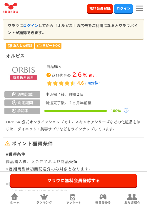 オルビスの過去最高画像（ワラウ・2026年4月19日）