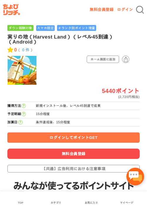 実りのの過去最高画像（ちょびリッチ・2026年5月3日）