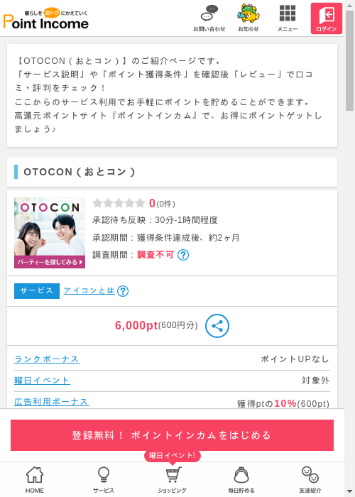 toの過去最高画像（ポイントインカム・2026年3月8日）