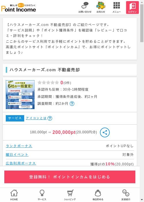 comの過去最高画像（ポイントインカム・2026年3月10日）
