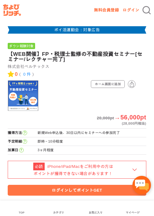 不動産投資の過去最高画像（ちょびリッチ・2026年4月28日）