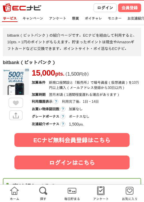bitの過去最高画像（ECナビ・2026年4月23日）