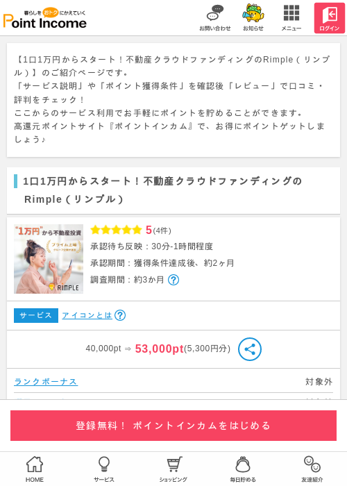 不動産の過去最高画像（ポイントインカム・2026年4月2日）