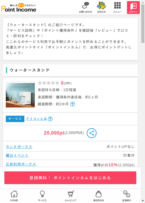 オーダーの過去最高画像（ポイントインカム・2026年3月6日）