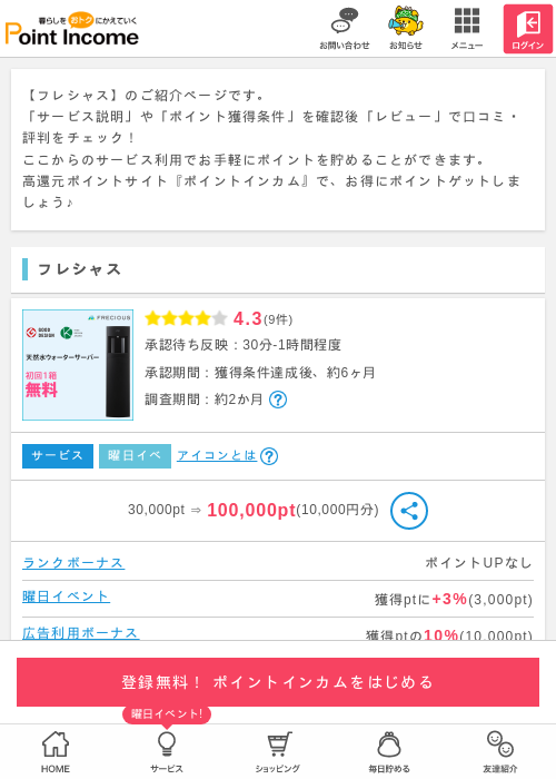 レジの過去最高画像（ポイントインカム・2026年3月25日）