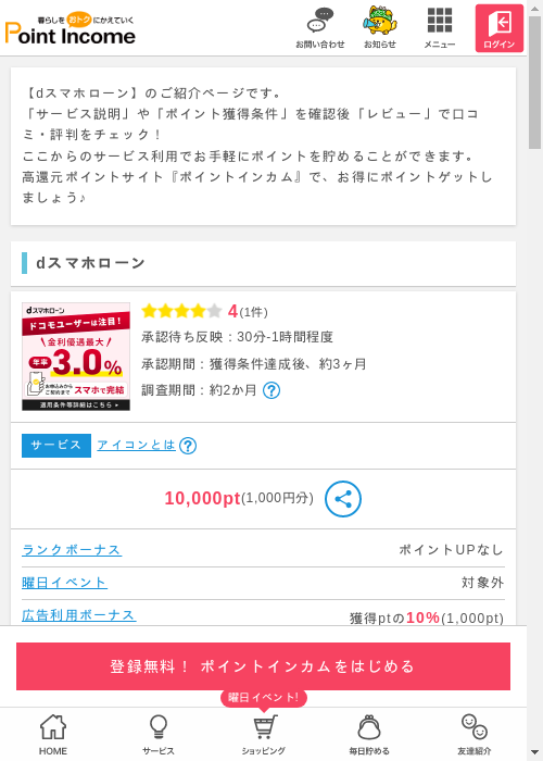 スマの過去最高画像（ポイントインカム・2026年3月8日）