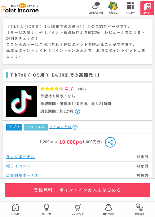 TIの過去最高画像（ポイントインカム・2026年4月24日）