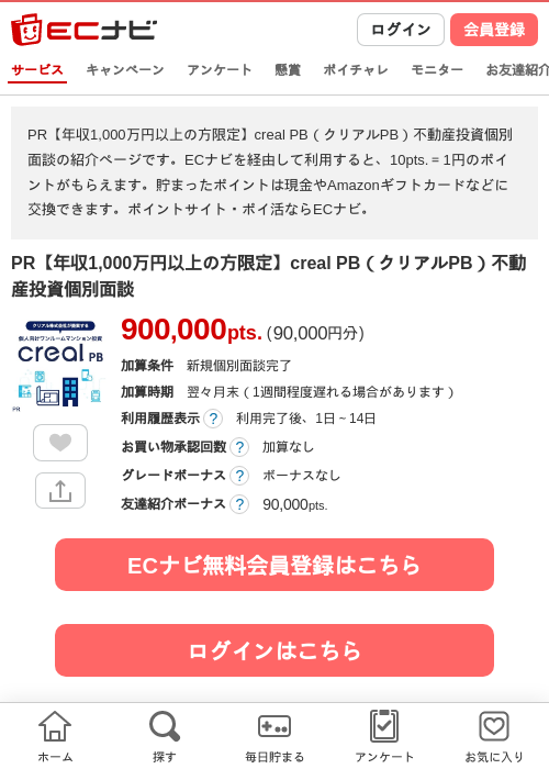 不動産投資の過去最高画像（ECナビ・2026年5月1日）
