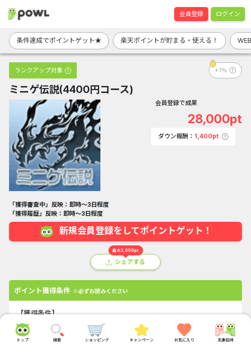 ミニゲ伝説の過去最高画像（Powl・2026年3月23日）