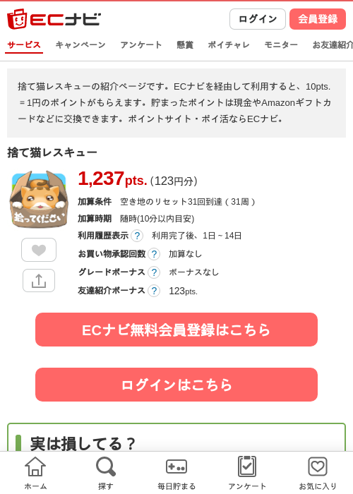 捨て猫レスキューの過去最高画像（ECナビ・2026年4月19日）