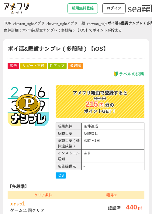 懸賞の過去最高画像（アメフリ・2026年5月2日）