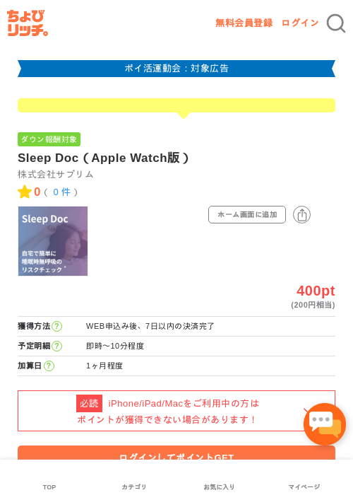appleの過去最高画像（ちょびリッチ・2026年4月30日）