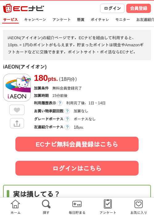 アイイオンの過去最高画像（ECナビ・2026年4月20日）