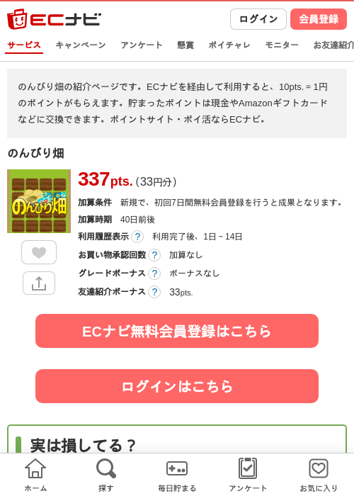 のんびり畑の過去最高画像（ECナビ・2026年4月15日）