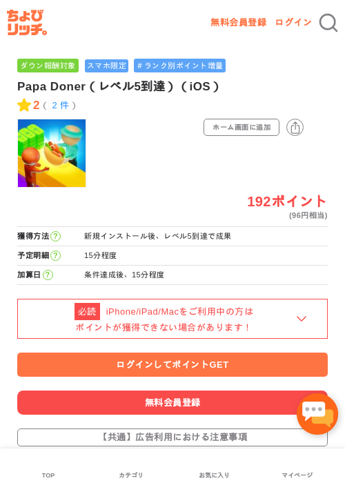 Paの過去最高画像（ちょびリッチ・2026年5月2日）