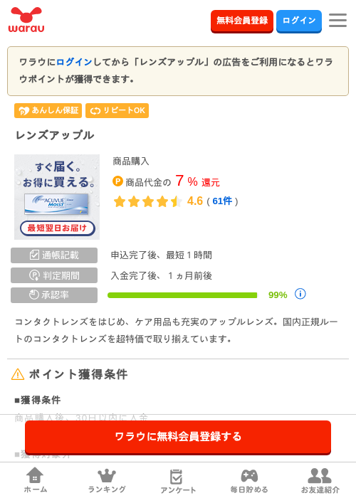 レンズアップルの過去最高画像（ワラウ・2026年4月3日）