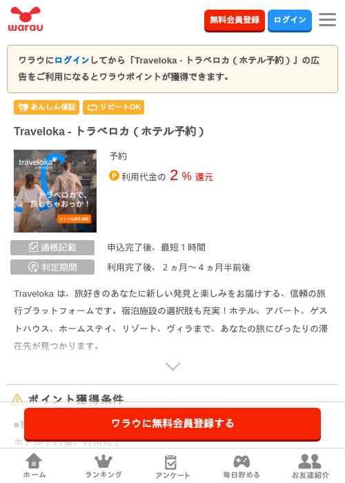 Traveloka ‐ トラベロカ（ホテル予約）の過去最高画像（ワラウ・2026年6月1日）