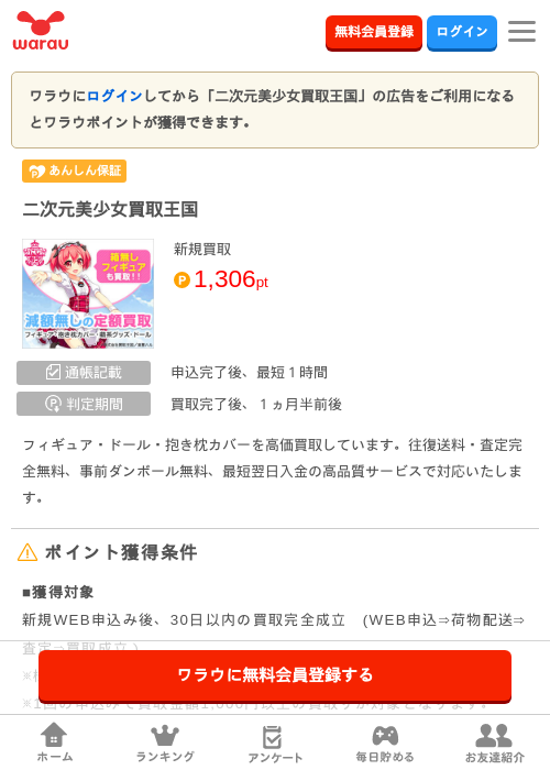 買取の過去最高画像（ワラウ・2026年3月31日）