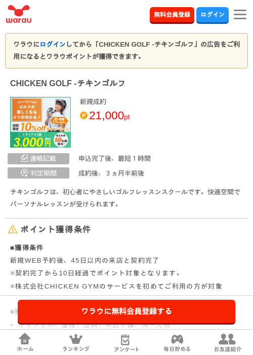 golfの過去最高画像（ワラウ・2026年3月31日）