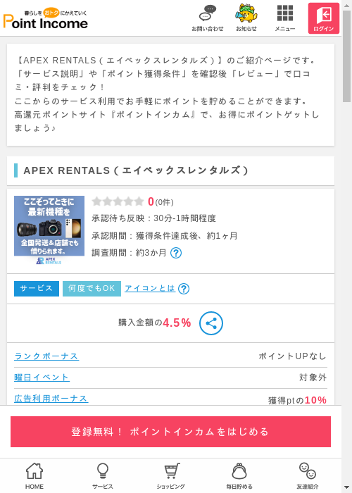 pexの過去最高画像（ポイントインカム・2026年3月6日）
