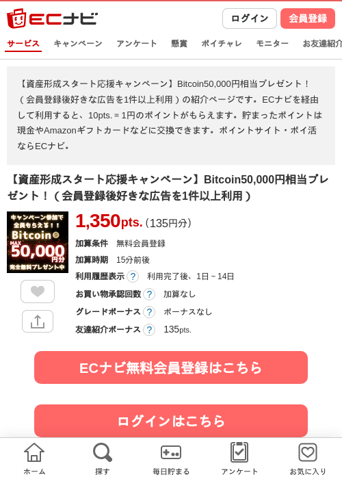 bitの過去最高画像（ECナビ・2026年4月21日）