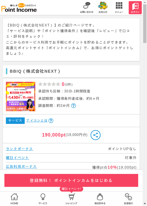 NEXの過去最高画像（ポイントインカム・2026年3月8日）