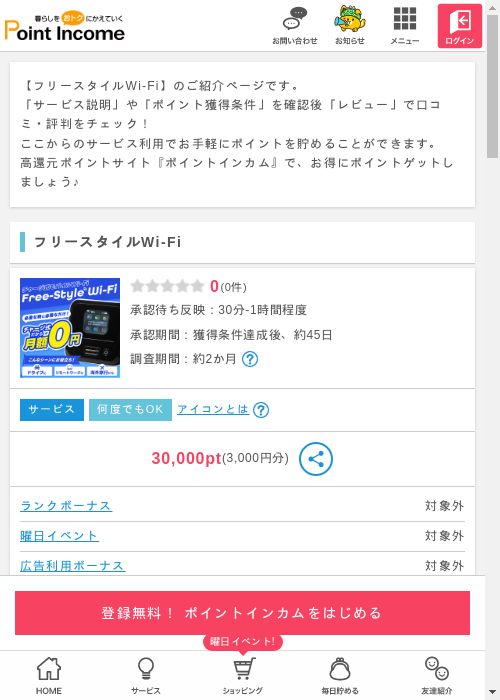 タイルの過去最高画像（ポイントインカム・2026年3月8日）