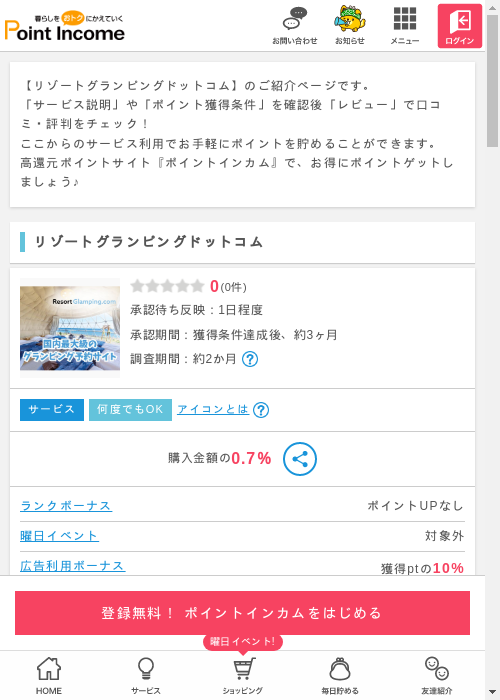 トクの過去最高画像（ポイントインカム・2026年3月8日）