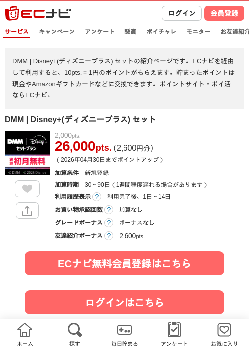 Disneyの過去最高画像（ECナビ・2026年4月21日）