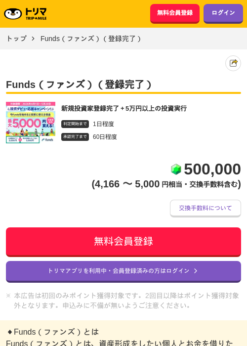 Fundsの過去最高画像（トリマ・2026年4月20日）