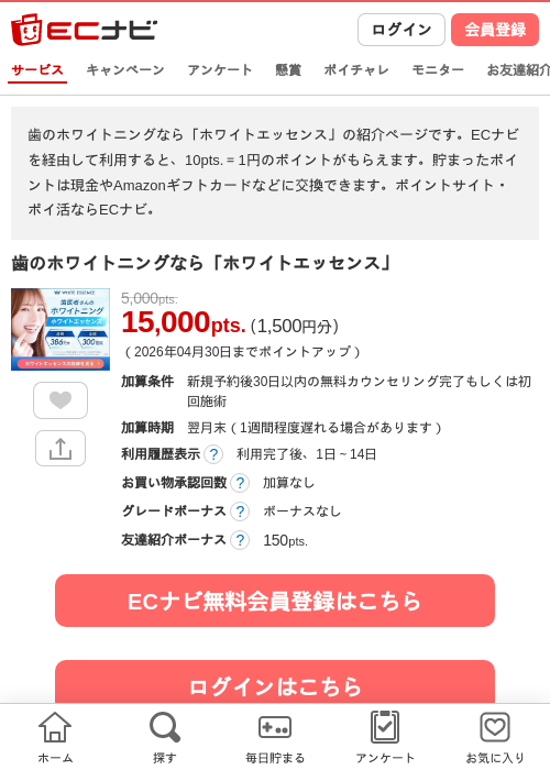 ホワイトの過去最高画像（ECナビ・2026年4月22日）