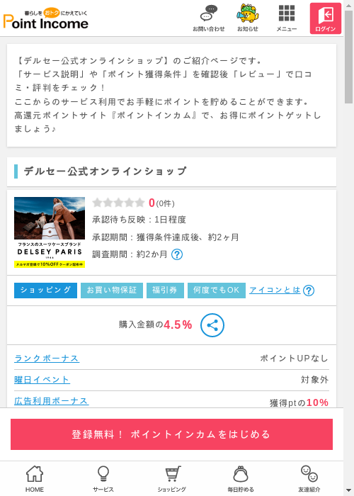 ラインの過去最高画像（ポイントインカム・2026年3月9日）