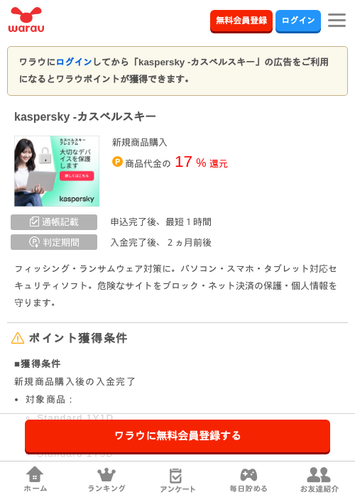 kaspersky ‐カスペルスキーの過去最高画像（ワラウ・2026年3月29日）