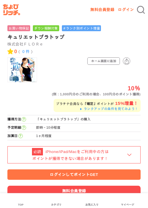 キュリエットブラトップの過去最高画像（ちょびリッチ・2026年5月2日）