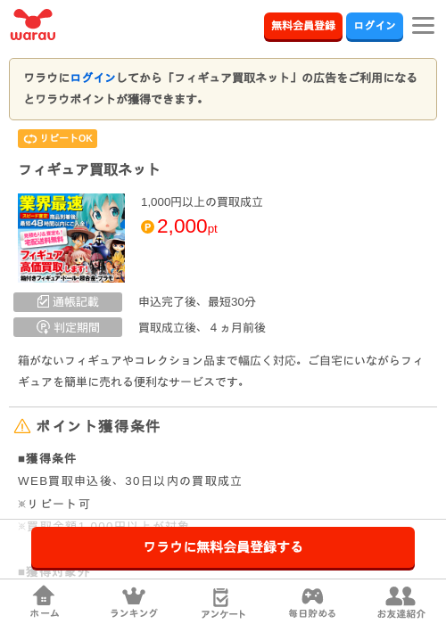 買取の過去最高画像（ワラウ・2026年4月4日）