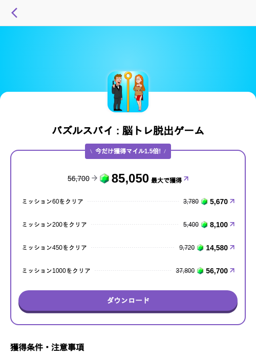 パズルスパイ : 脳トレ脱出ゲームの過去最高画像（トリマ （ミッションA）・2026年5月4日）