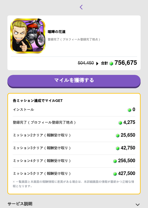 喧嘩の花道の掲載記録画像(トリマ (ミッションB)・2026年5月4日)