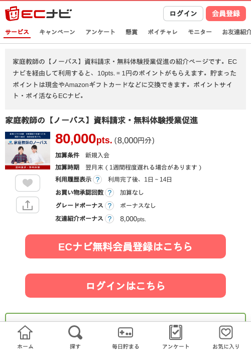 資料請求の過去最高画像（ECナビ・2026年4月23日）