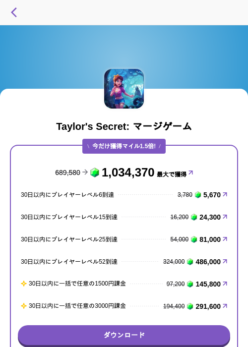 Taylor's Secret: マージゲームの過去最高画像（トリマ （ミッションA）・2026年5月4日）