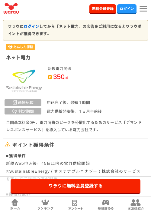 ネット電力の過去最高画像（ワラウ・2026年4月4日）