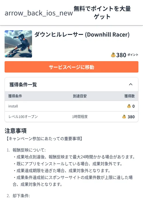 ダウンヒルレーサー (Downhill Racer)の過去最高画像（ちょびリッチ（Zucks）・2026年6月5日）