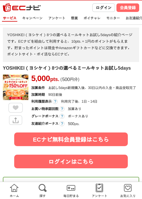 ヨシケイの過去最高画像（ECナビ・2026年4月23日）