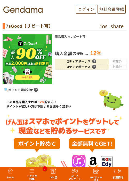 7sGood【リピート可】の過去最高画像（げん玉・2026年5月14日）