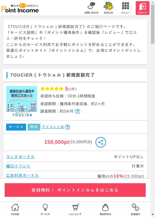 toの過去最高画像（ポイントインカム・2026年3月9日）