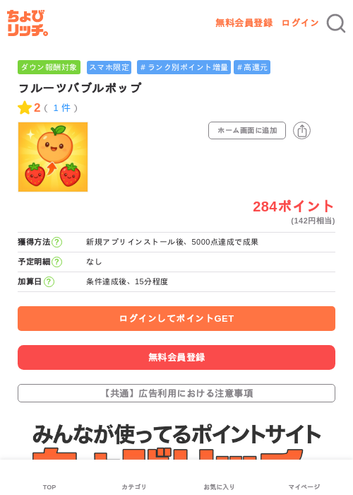 ハフの過去最高画像（ちょびリッチ・2026年5月3日）