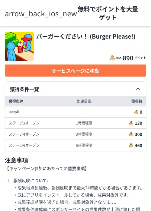 バーガーください！ (Burger Please!)の過去最高画像（ちょびリッチ（Zucks）・2026年6月5日）