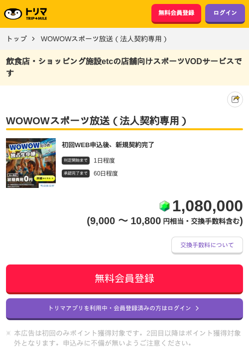 WOWOWの過去最高画像（トリマ・2026年4月23日）