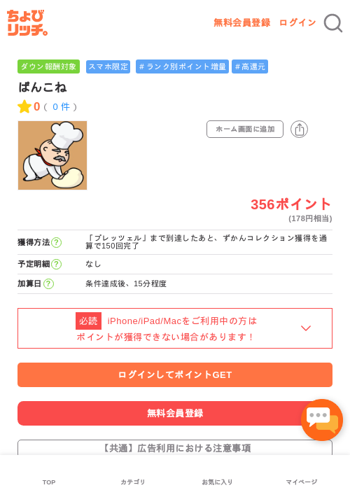 ぱんこねの過去最高画像（ちょびリッチ・2026年5月3日）