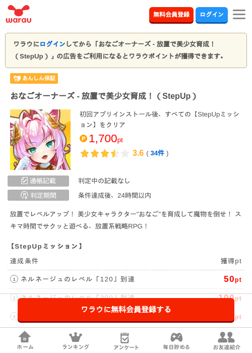 おなごオーナーズ - 放置で美少女育成！（StepUp）の過去最高画像（ワラウ・2026年5月8日）
