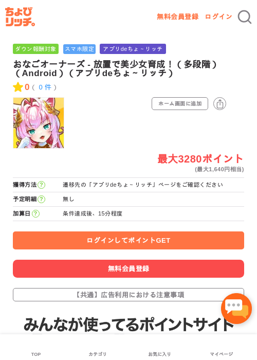 Deの過去最高画像（ちょびリッチ・2026年5月3日）
